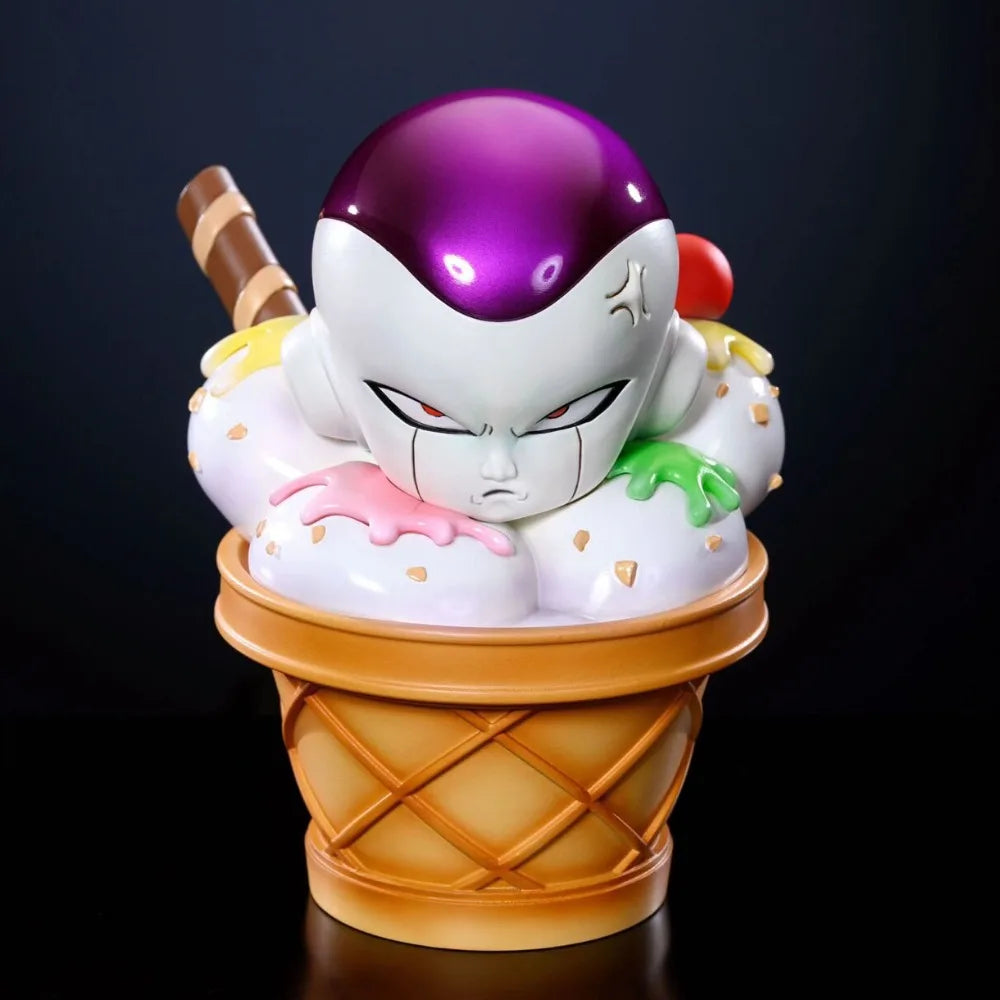 11cm Anime Dragon Ball Z Figure Ice Cream Frieza Action Figures Pvc Statue Desktop Ornamen Collection Model Toys Gifts