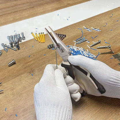 Professional Multifunctional Diagonal Pliers Needle Nose Universal Wire Cutters - Essential Hardware Tools for Electricians