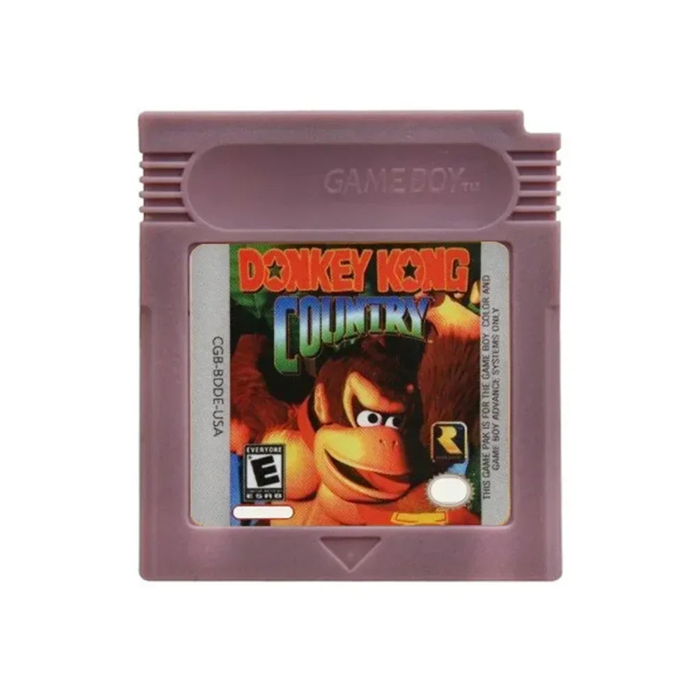 -New GBC 16 Bit Game Video Game Cartridge Console16 Bit Game Card Wario Land Donkey Kong Wario Land 2 Yoshi for GBC/GBA Mario