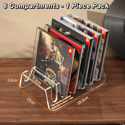 Hot Sale CD Rack,Album Display Rack,Transparent Storage Rack For Records,And Tapes,Multifunctional Counter Display Rack