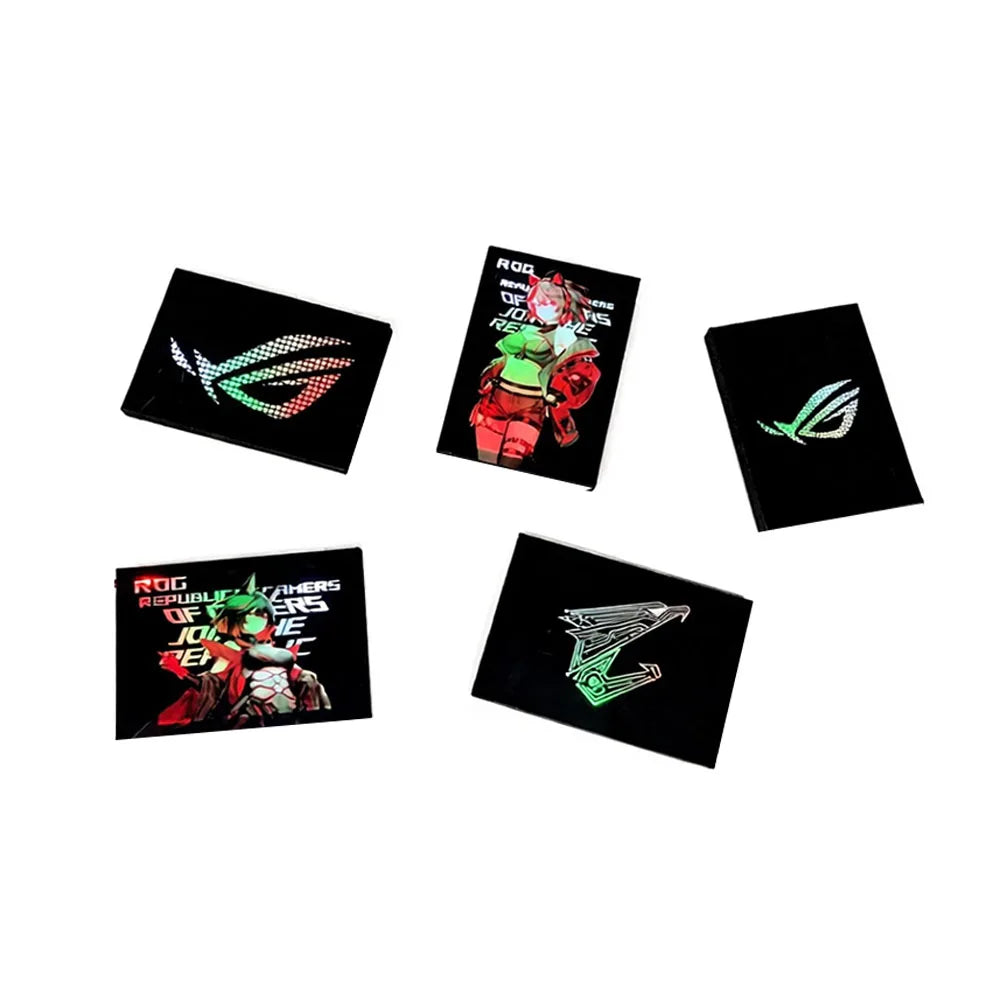 MOD PC Case/GPU/SSD ARGB Lighting Panels 5V 3pin AURA SYNC,ROG Gaming Cabinet Decoration Plate