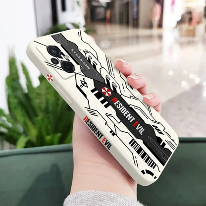 Resident Evil Phone Case For iPhone 16 15 14 13 12 11 Pro Max X XR XS 7 8 Plus Mini SE Back Cover Biohazard Umbrella Corporation