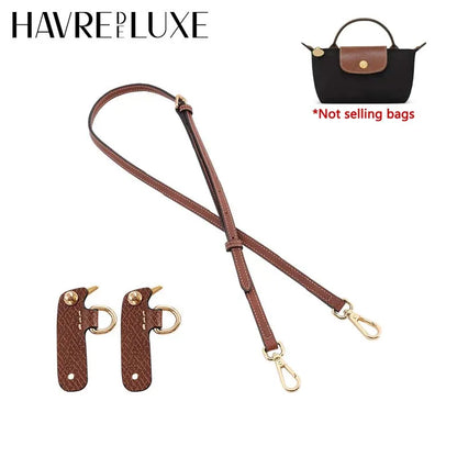 Mini Bags Leather Shoulder Strap Kit Fit For Longchamp Mini Pouch Adjustable Crossbody Small Bag Accessories