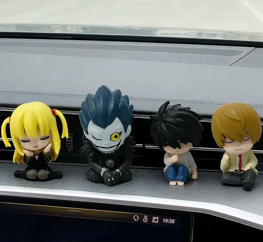 Q Version DEATH NOTE Figure Cute Edition Yagami Light 4cm Ryuk/L·Lawliet PVC Action Figure Amine Collectible Figurine