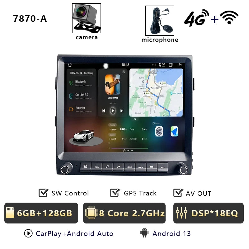 Car Android OEM Autoradio For Porsche Cayenne 958 II 2011-2017 4G GPS WIFI Bluetooth Player CHSTEK Wireless Carplay Navigation
