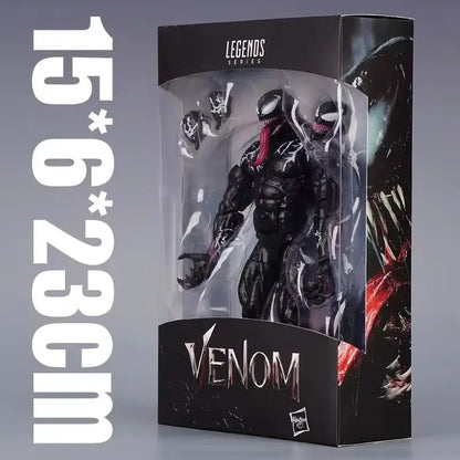 Hot Venom Legends Action Figure Joint Movable Toys Movie Collection Change Face Statue Model Collectible Decorate For Toy Gift