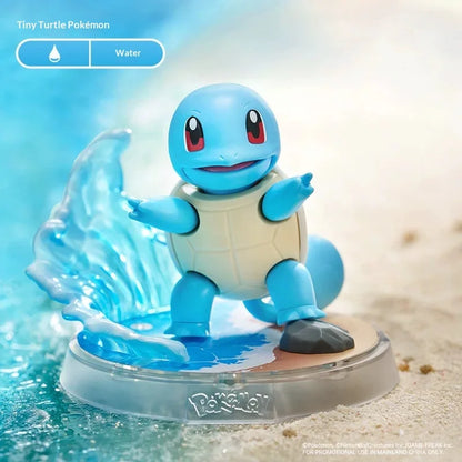 BLOKEES  Pokemon Classic Version S Series 2 Squirtle Bulbasaur Charcadet Assembly Building Block Figure Toy Gift Set