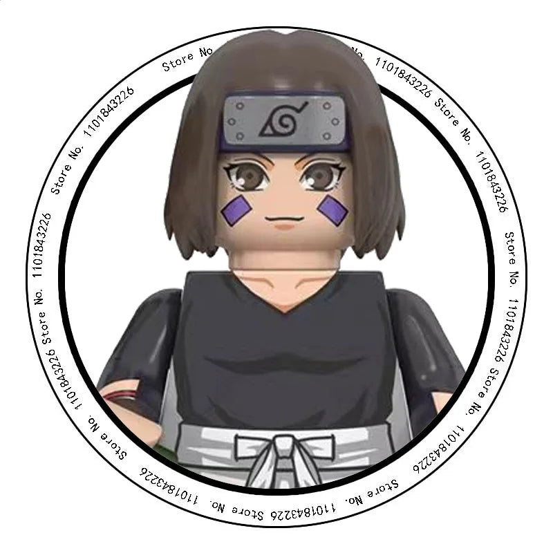 WM6152 Naruto Building Blocks Ootutuki Momoshiki Mitsuki Gaara Namikaze Minato Tobirama Action Figure Accessories For Kids