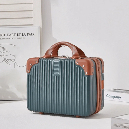 Hot Sales 14 inch Travel Suitcase Mini Travel Cosmetic Box Organizer Hand Makeup Case For Women
