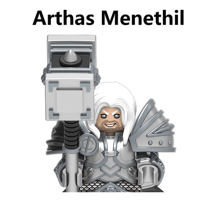 World Of Warcraft Wow Building Blocks Lich King Mini Action Figure Toys