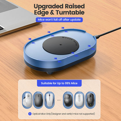 Virtual Mouse Mover Anti-sleep Automatic Movement To Prevent Computer Lock Screen With ON/OFF Switch Undetectable Mouse Jiggler
