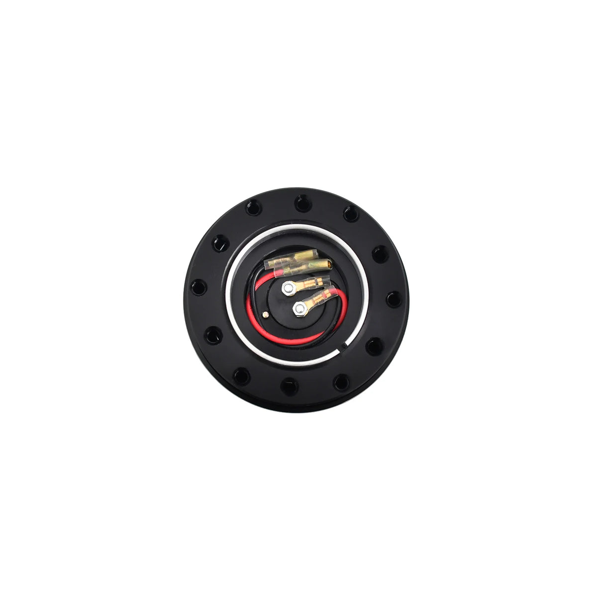 HYW Steering Wheel Quick Release Black Metal Laser Print Patterns Universal Drift Car Racing JDM Car Modification Parts