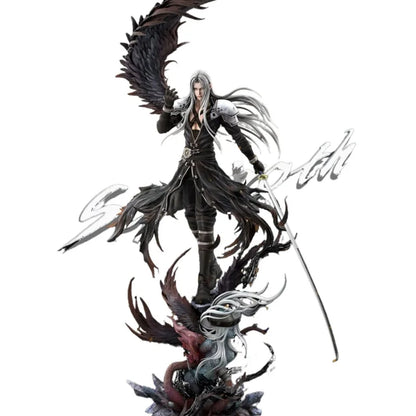 65CM PVC Final Fantasy VII Sephiroth Peripherals Action Figures Toy Model Desktop Ornament Birthday Gift