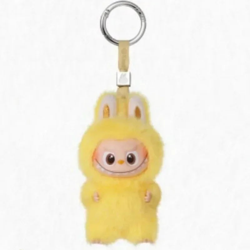 Genuine Pop Mart Pin For Love Labubu V4 The Monsters Blind Box Cute Keychain Christmas Mystery Gift