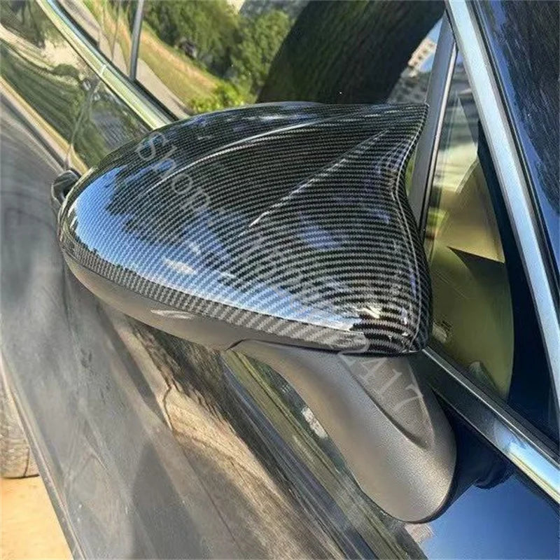 For Porsche Cayenne 2011 2012 2013 2014 Paste style Side Door Side Mirror Cover Trim Rear View Cap Overlay Molding Garnish