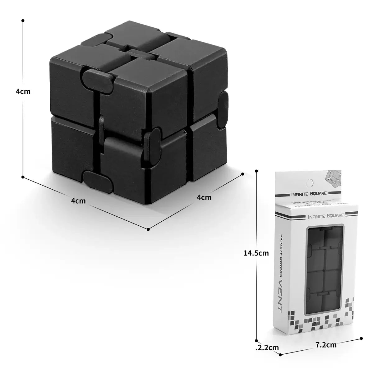 Infinite Magic Cube Infinity Cube Fidget Toy EDC  Sensory Relieve