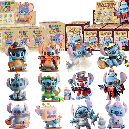 Stitch Weird Diary Series Anime Figures Creative Cute Doll Statue Model Mystery Blind Box Toys Desktop Ornament Birthday Gifts
