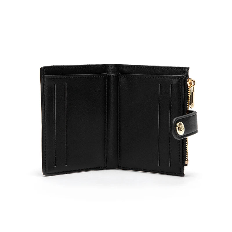 CHCH Fashion Classic Retro Men's and Women's Universal Wallet Letter Printed Portable Card Bag Zero Wallet