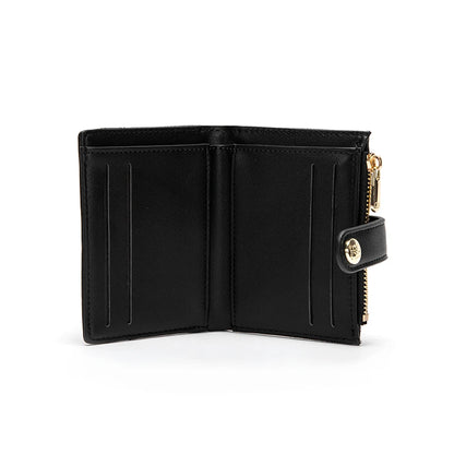 CHCH Fashion Classic Retro Men's and Women's Universal Wallet Letter Printed Portable Card Bag Zero Wallet