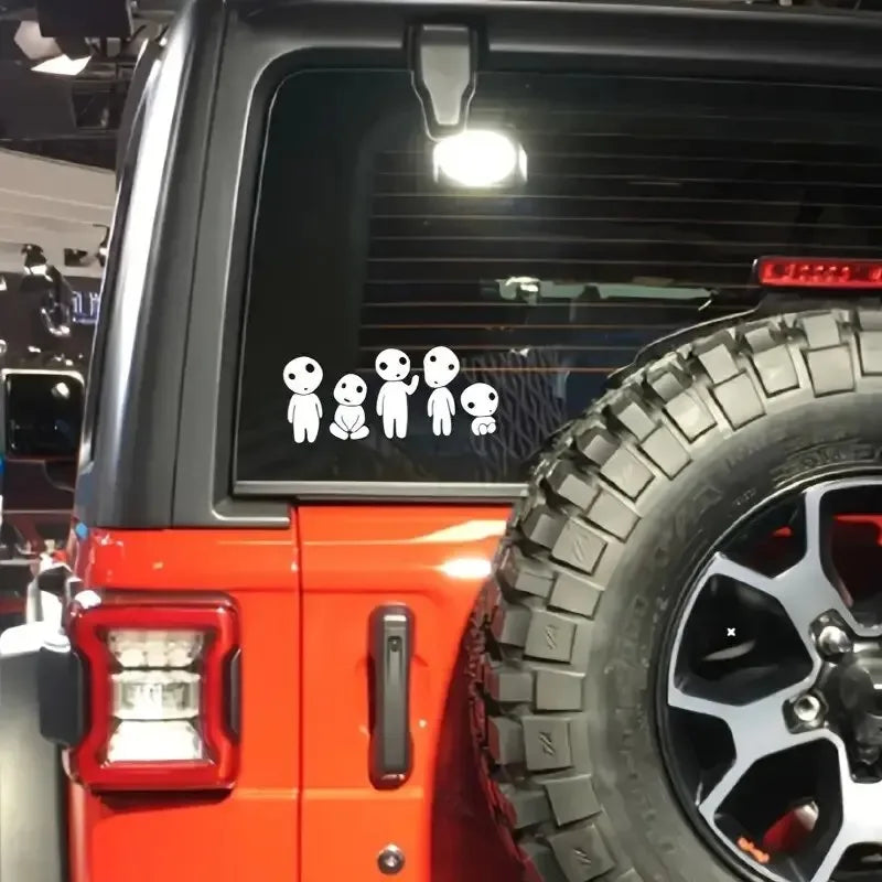 Car Body Alien Car Stickers And Decals Funny Decal Car Window Decoration Vinyl Stickers Motorcycle Accessories