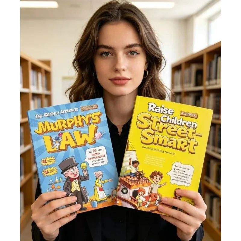Murphy's Law Learning Book for Kids 8-12 Years Illustrated Fun Educational Concepts for Builds Resilience and A Growth Mindset