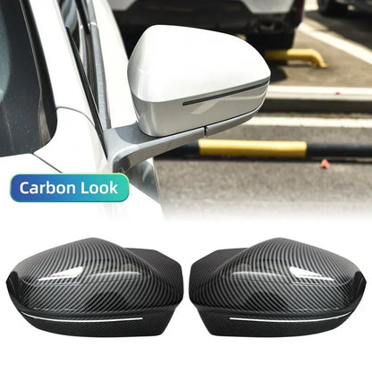 For BMW 5 Series I5 G60 G68 7 Series I7 G70 X3 G45 M5 G90 LHD Replacement Carbon Look Mirror Cover Cap