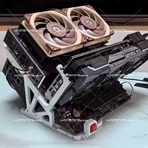 Open-Case Computer Case for PC MATX ITX Mini ITX Custom Build 3D Printing Computer Case