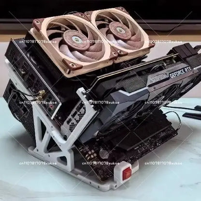Open-Case Computer Case for PC MATX ITX Mini ITX Custom Build 3D Printing Computer Case