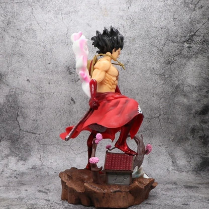 34cm/13.38in Anime ONE PIECE Figure Luffy Action Figures Pvc Collection Model Toys for Gifts