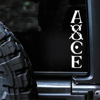 'ASCE"decal,creative&fashion decal for anime fans,high quality for car truck &laptop,waterproof car exterior decoration