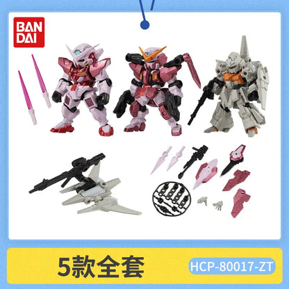 Bandai Gashapon Original Mobile Suit Ensemble (MSE) Gundam RX-78-2 Strike Hi-Nu Wing Astray ZZ Barbatos Assemble Model Kit