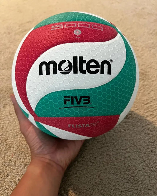 Molten FLISTATEC Volleyball Size 5 Volleyball PU Ball for Students Adult and Teenager Competition Training Outdoor Indoor