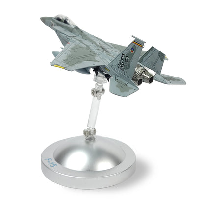 NUOTIE 1/100 F-15C Eagle Metal Airplane Model Kits with Stand Gulf Spirit Diecast Alloy Fighter Model
