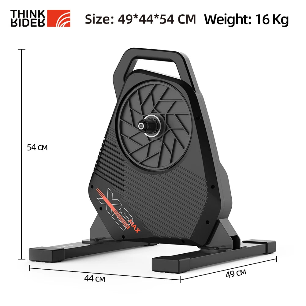 ThinkRider X2Max Smart Bike Trainer MTB Road Bicycle home trainer Built-in Power Meter power meter Compatible
