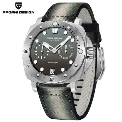 PAGANI DESIGN Mechanical Wristwatches Sapphire Glass AR coating luxury Mens watch Brand CAL.2C10 Movement Men's Watches PD1767