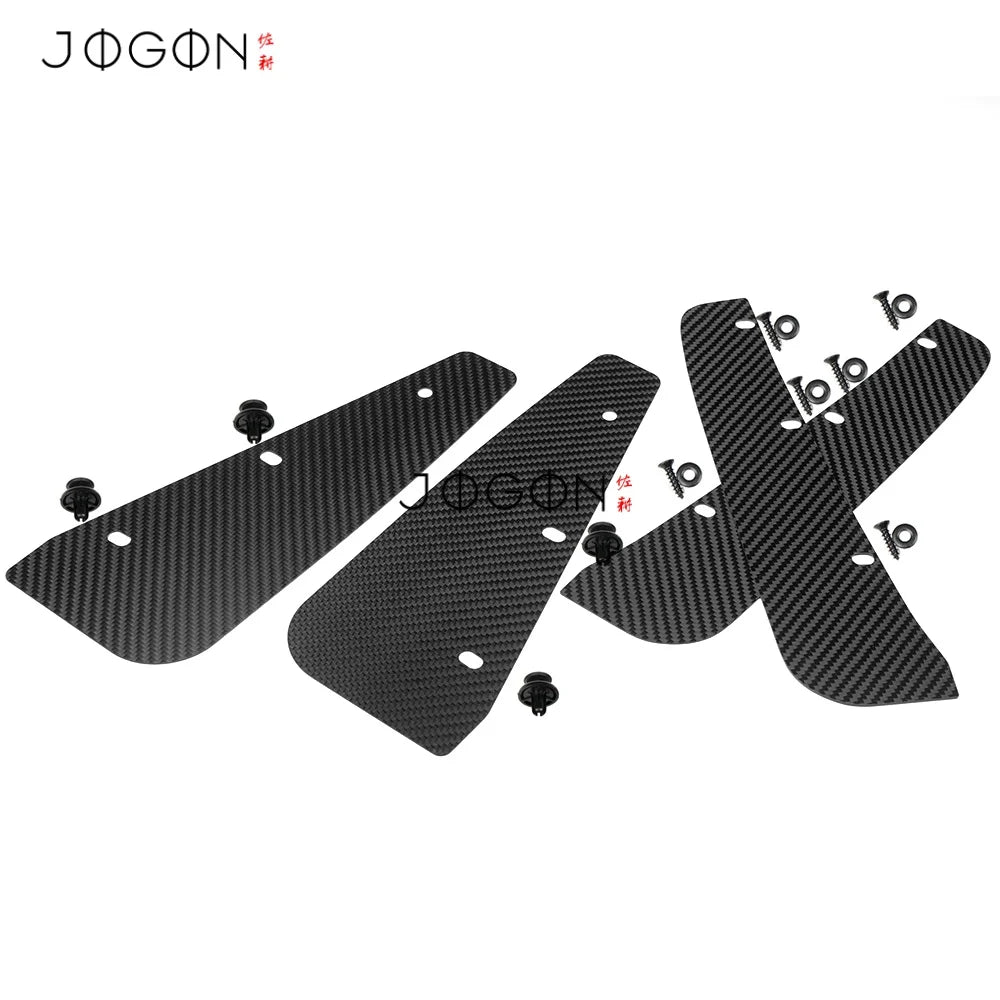 4Pcs Real Carbon Fiber Car Side Fender Mudflaps Splash Mud Guards Flaps Cover Trim Accessories For Toyota GR Yaris 2025 2026