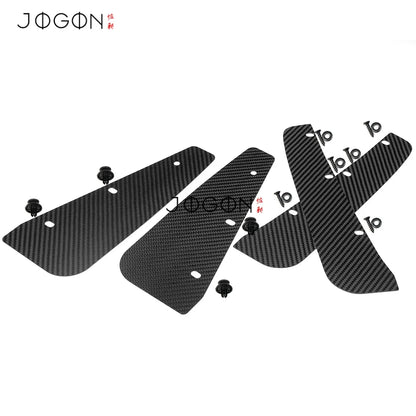4Pcs Real Carbon Fiber Car Side Fender Mudflaps Splash Mud Guards Flaps Cover Trim Accessories For Toyota GR Yaris 2025 2026