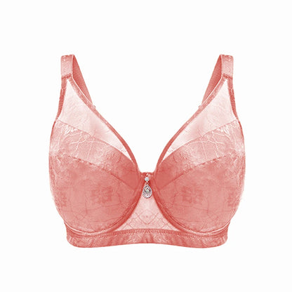 FallSweet 1/2PCS Plus Size Minimizer Bra 38-48 E F Cup for Women Underwire Push Up Bra Anti-sagging Brassiere Full Coverage