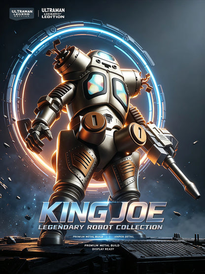 In Stock Blokees Ultraman Legend Edition King Joe Action Figure Assembled Model Kit Movable Model Splicing Toy Gift Model Mecha