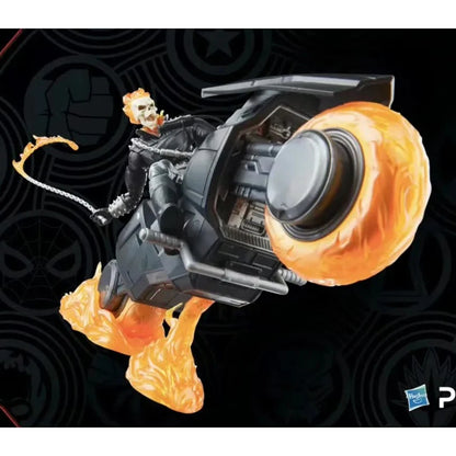 Ghost Rider And Motorcycle Battle Car 85th Anniversary Series 6-Inch  Legends Action Figure Model Gift