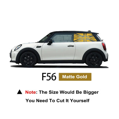Car Decoration Vinyl Window Sticker Union Jack DIY Decal For MINI Cooper R60 R56 F56 F55 F57 F60 F54 Auto Styling Accessories