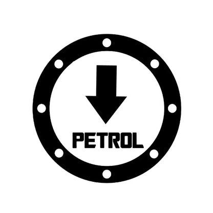 13x13cm Petrol Gas Cap Car Personalized Stickers Creative Car Body Gasoline Cap Decoration Vinyl Film Decal Auto Accessories
