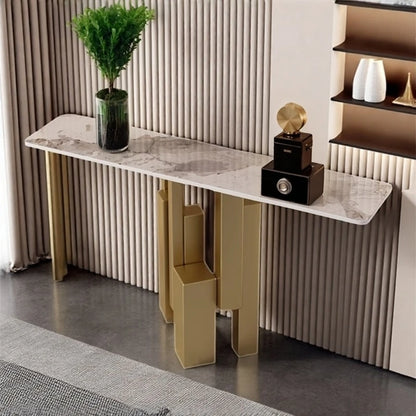 Black Legs Entrance Table Art Design Auxliar Creative Corner Table Narrow Modern Mesas Auxiliar Furniture Living Room