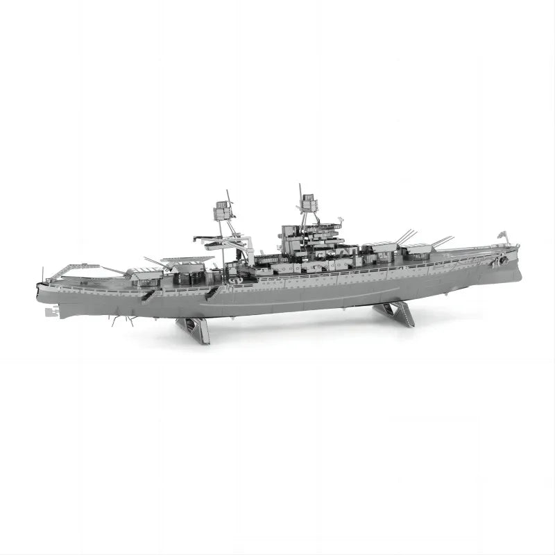 3D Metal Puzzle Ship Model Kits DIY Laser Cut Puzzles Jigsaw Toy For Children