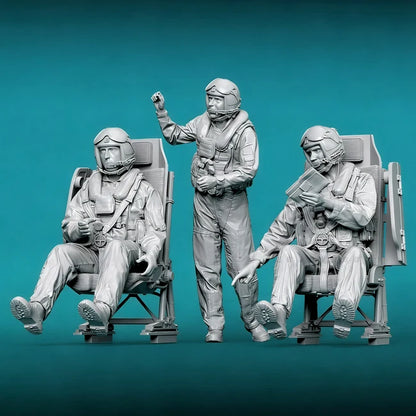 1/48 Resin Soldier model kits figure colorless and self-assembled A-2267