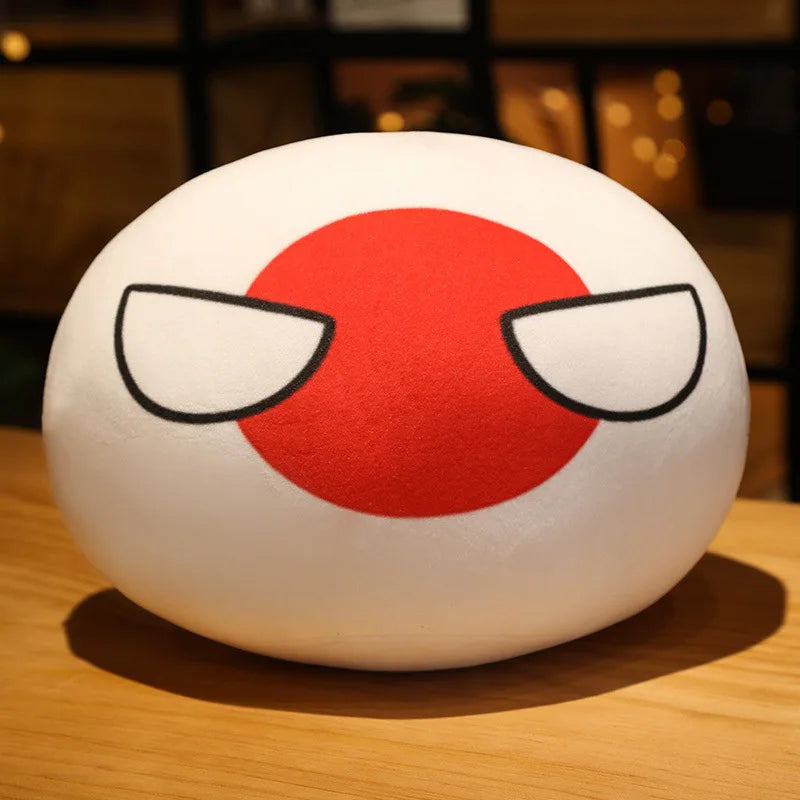 Country Ball Plush Toys 70 Styles 10cm Polandball Pendant Country Balls Countryball Stuffed Doll Xmas Birthday Gifts for Kids