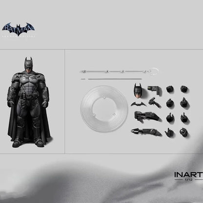 In Stock Original INART Batman Arkham Origins 1/12 Standard Edition Action Figure Anime Figurine Movable Model Toy gifts
