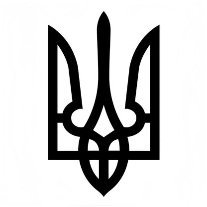 Ukraine Трезубец Тризуб Whole Body Waterproof Vinyl Car Sticker Decal Car Accessories Decor Pegatinas Para Coche