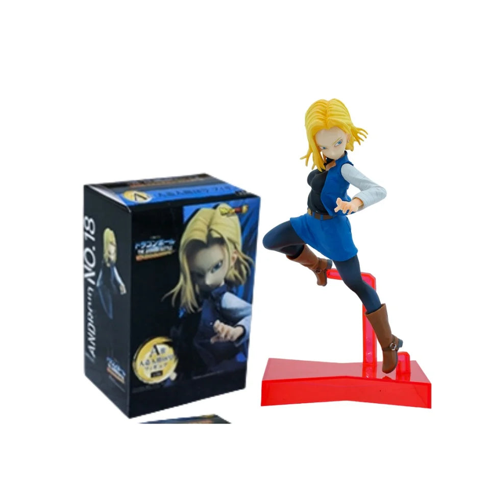 DBZ Anime Figurine Android Launch Bulma Camouflage Kawaii Sexy Bunny Girl VC Action Figures Model Collectible Toys