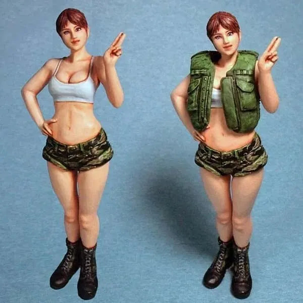 1/20 Die-casting Resin Model Assembly Kit, GK, Mechanical Driver, Unpainted Model Kit, DIY Collection Display